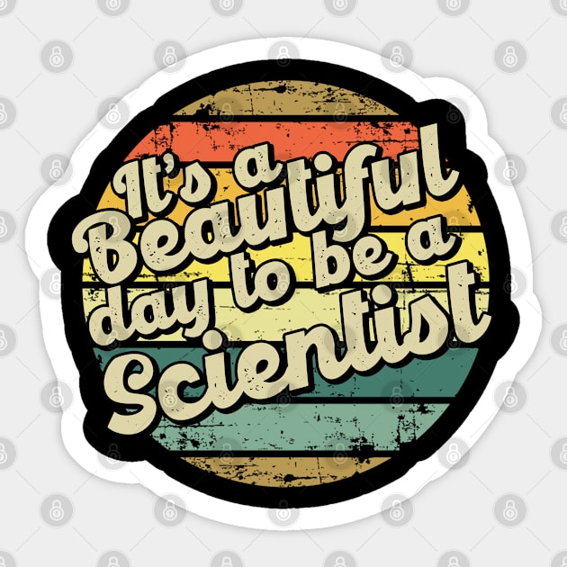 Scientist job gifts Sticker by SerenityByAlex